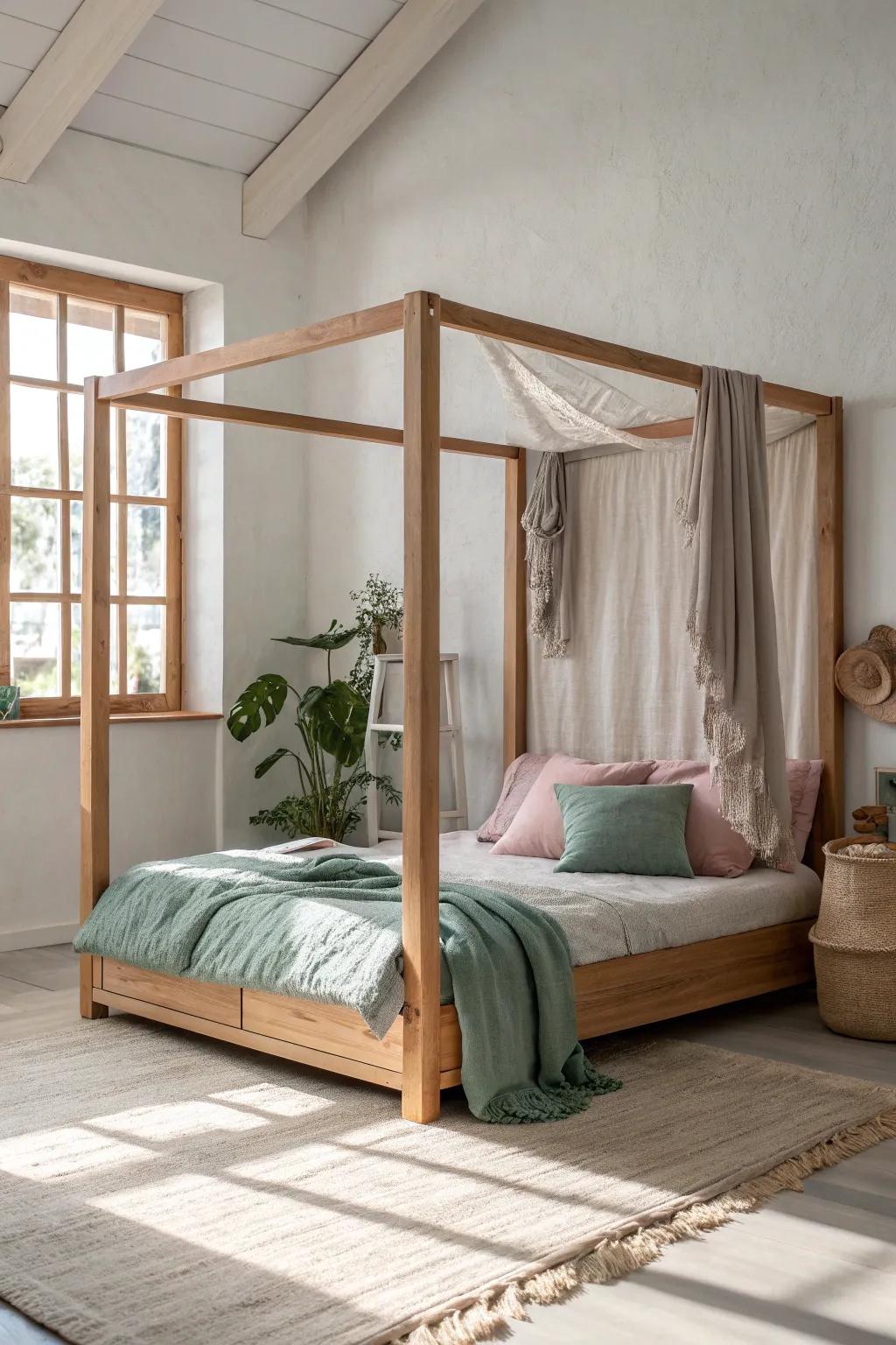 Make it personal with a custom name plate on your child's kura bed.