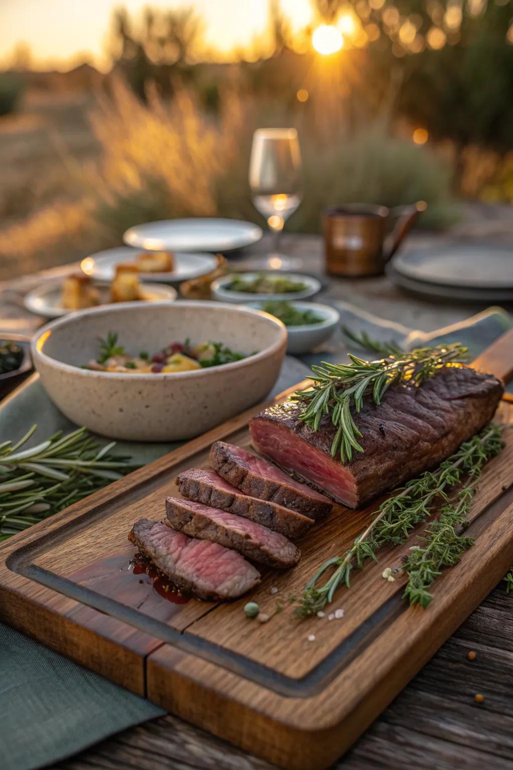 Add a touch of elegance with fresh herbs that elevate both flavor and presentation.