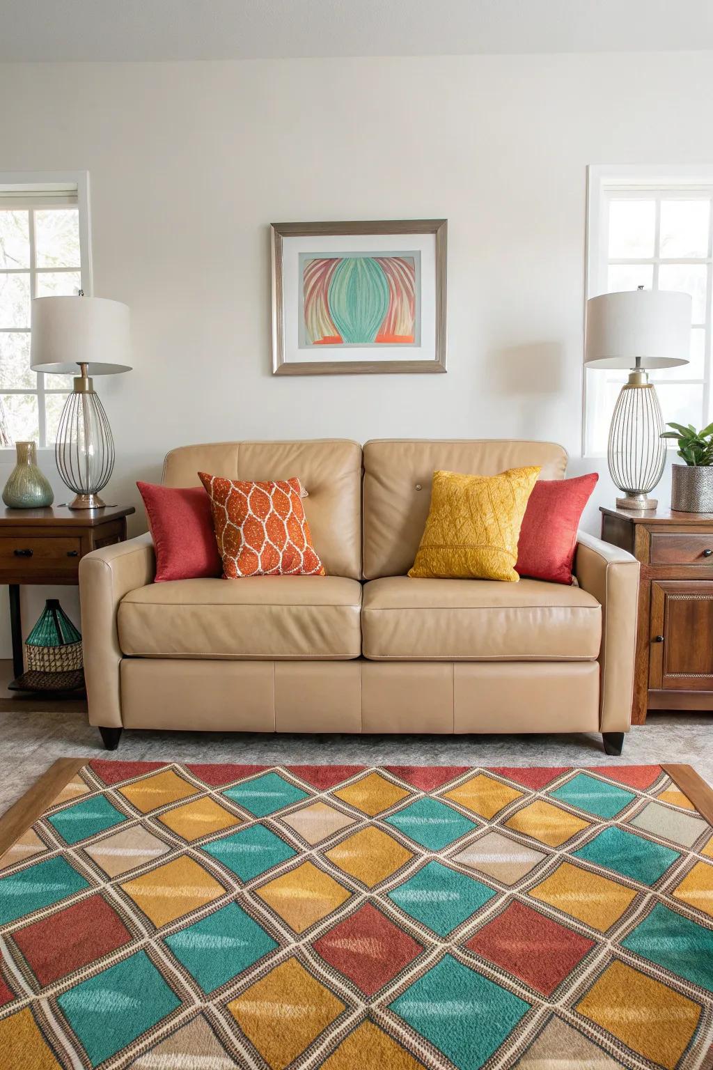 Symmetry in design brings harmony and order to your living space 🏡 #Symmetry #BalancedDesign #HomeInspiration