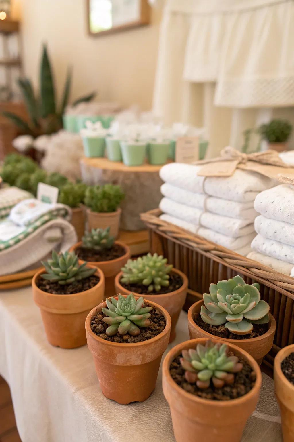 Delight your guests with eco-friendly favors that last. #EcoFriendly #PartyFavors 🌿