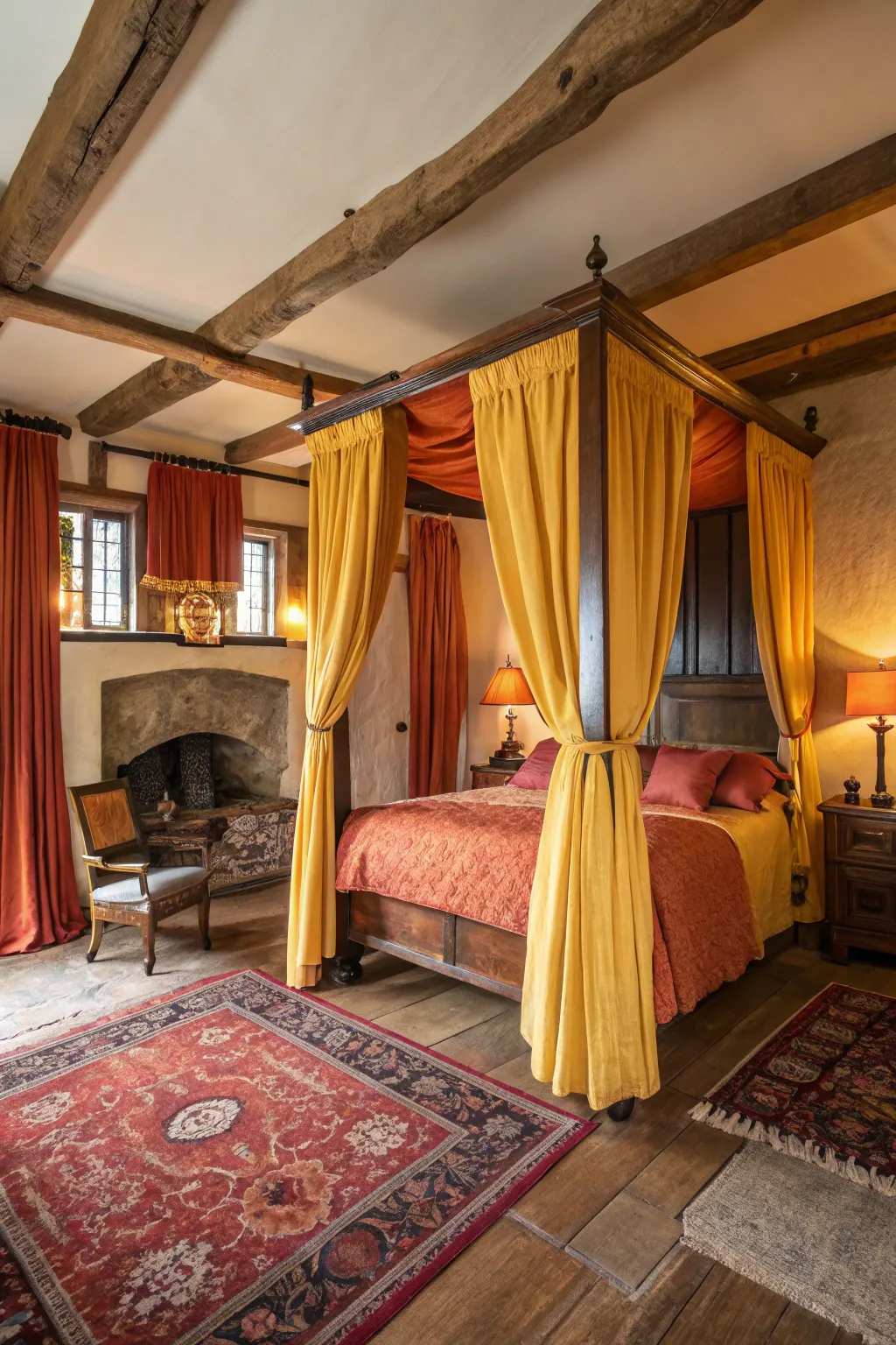 18+ Charming English Country Cottage Bedroom Ideas