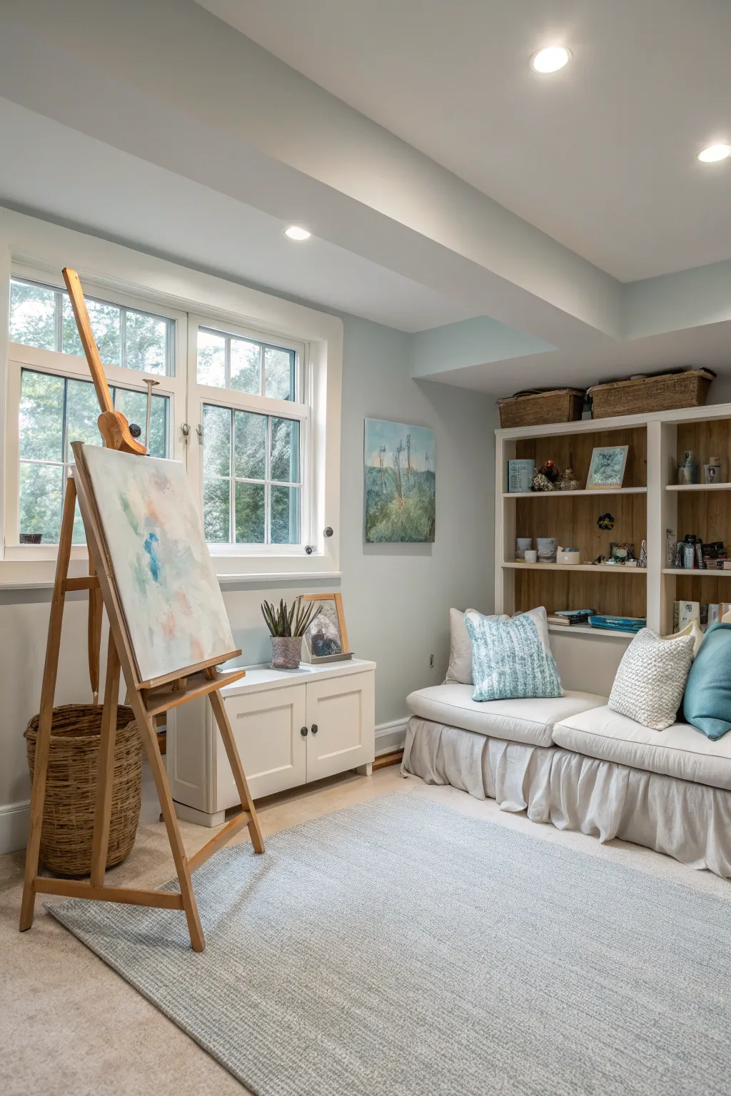 16+ Clever L-Shaped Basement Ideas