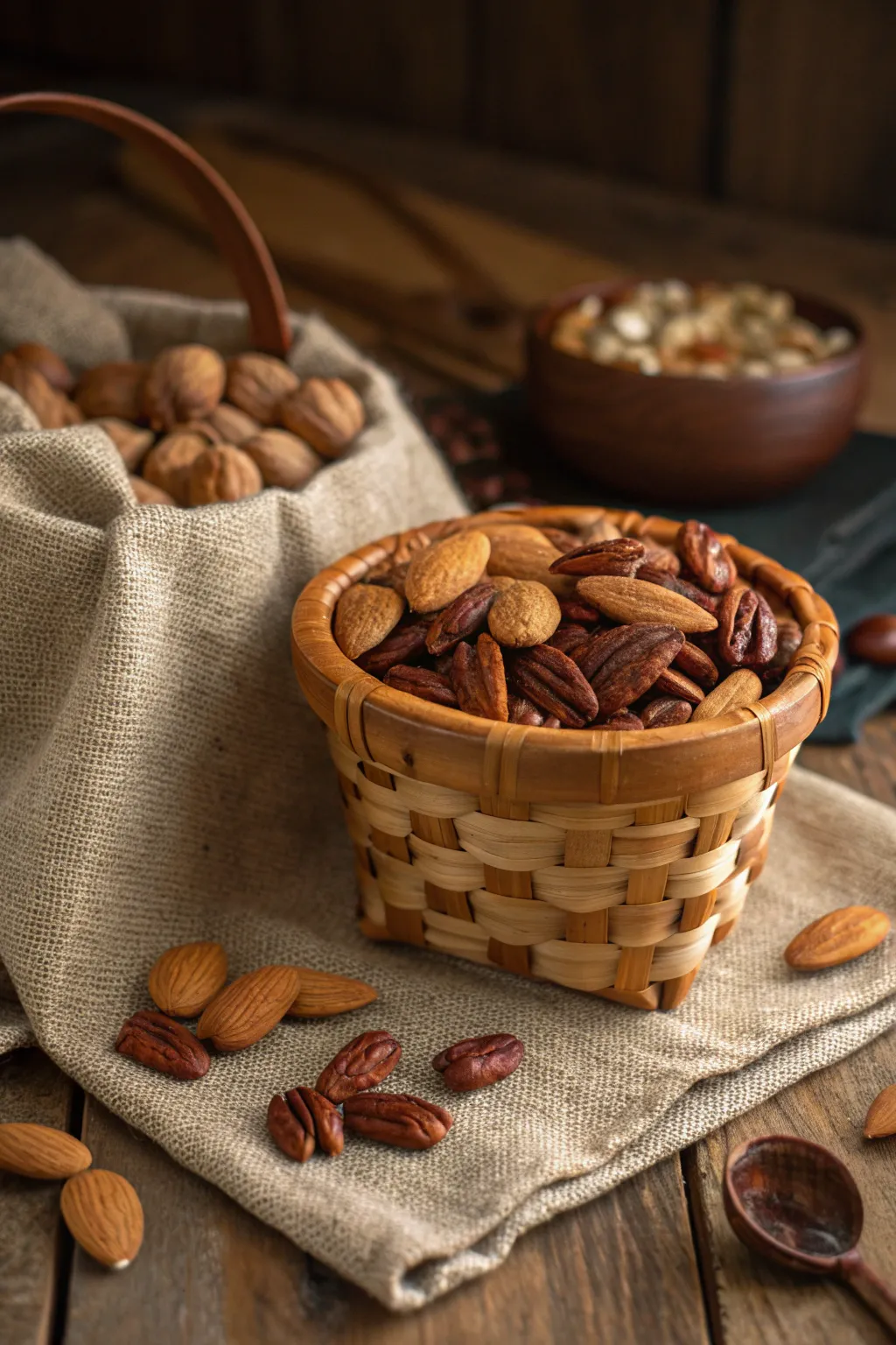 18+ Creative Brown Color Party Basket Ideas