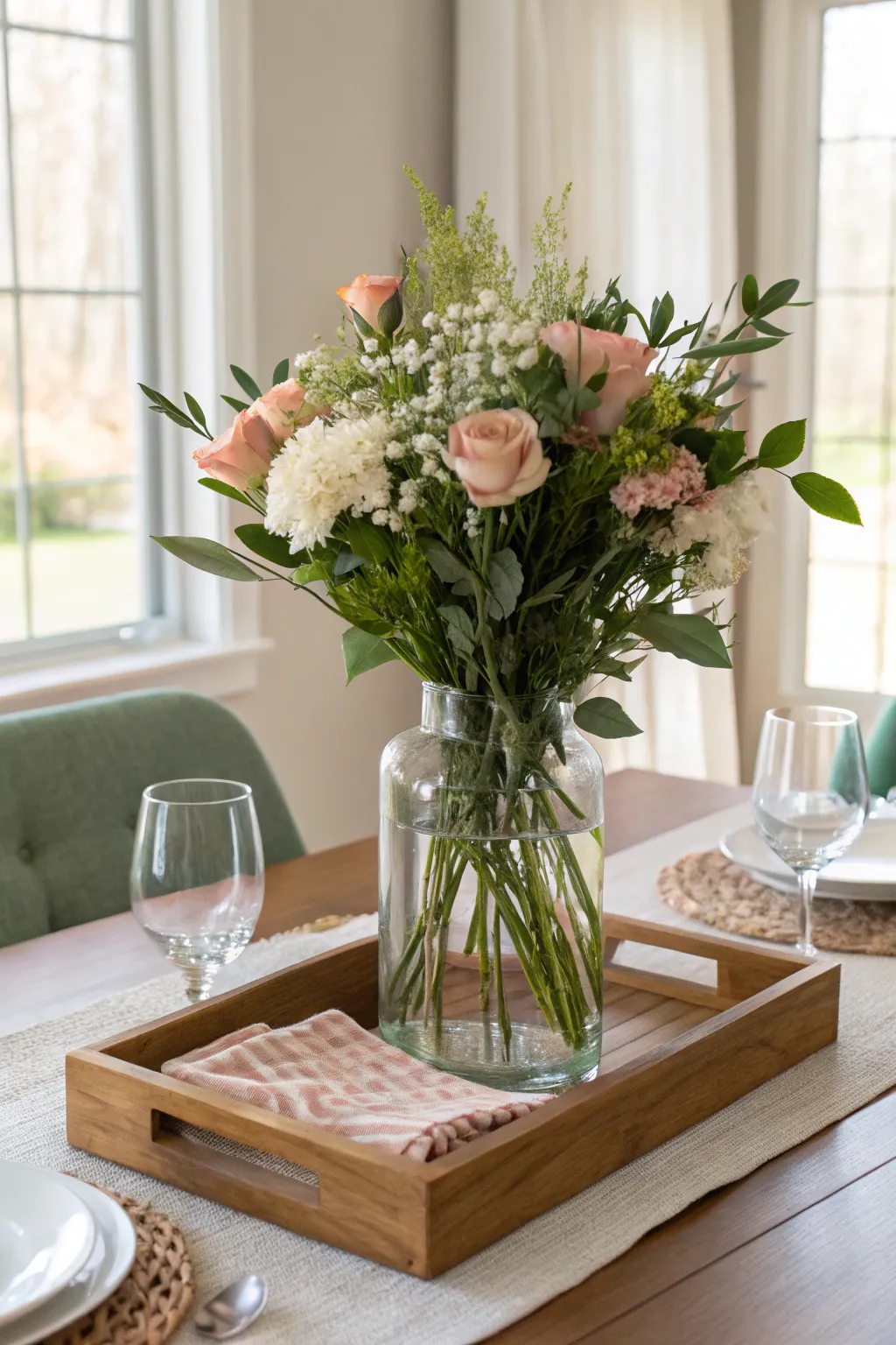 16+ Stylish Centerpiece Tray Ideas for Your Dining Table