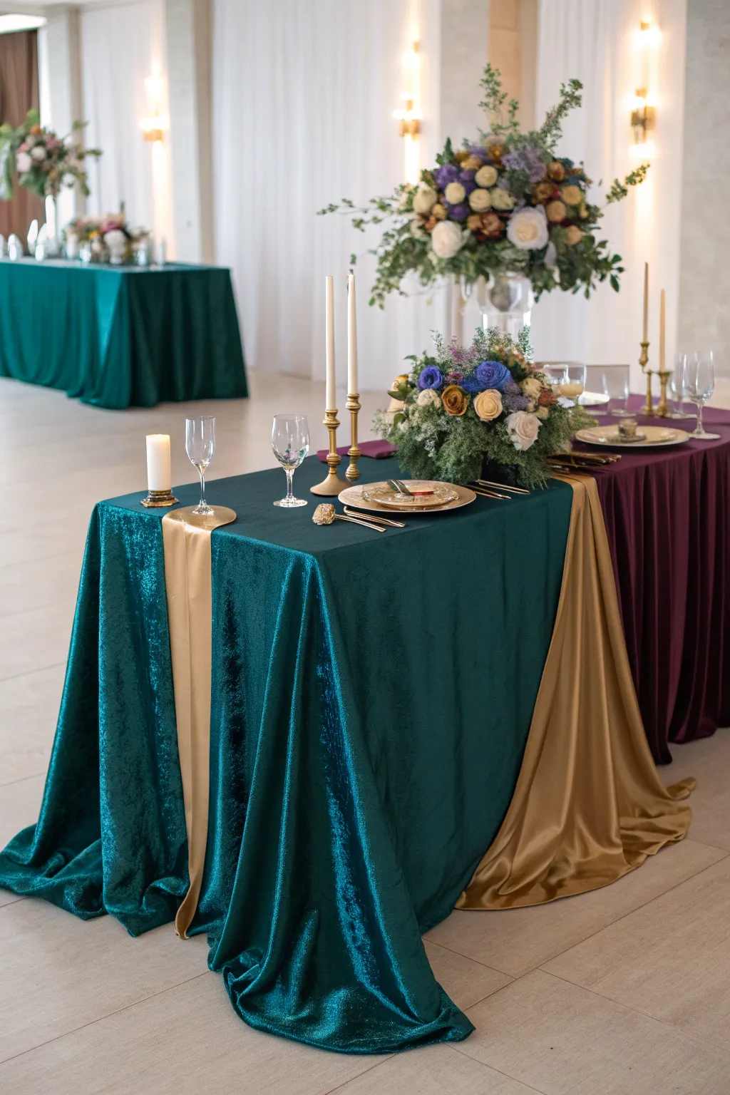 15+ Stunning Wedding Table Setup Ideas