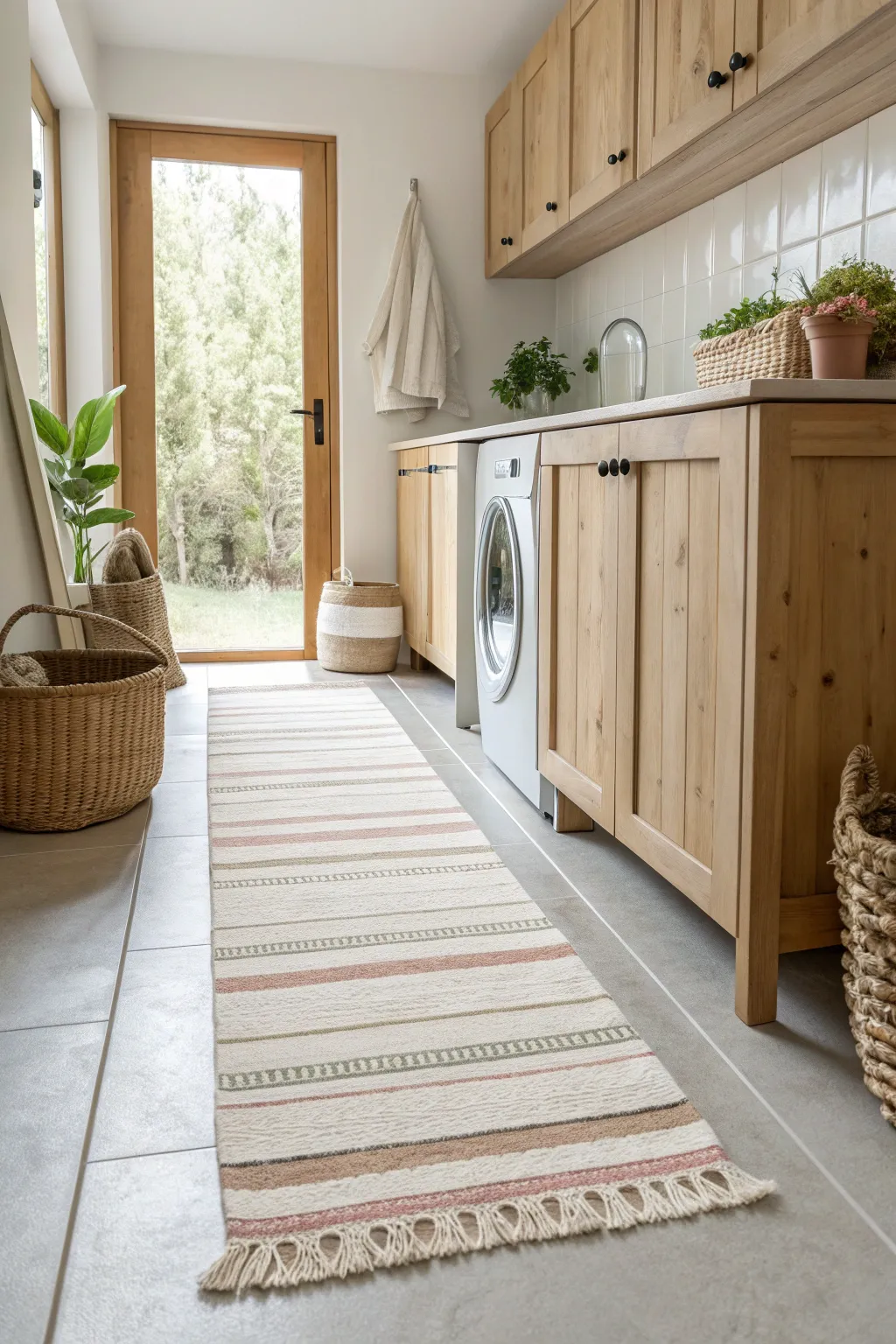 15+ Stylish Laundry Room Rug Ideas