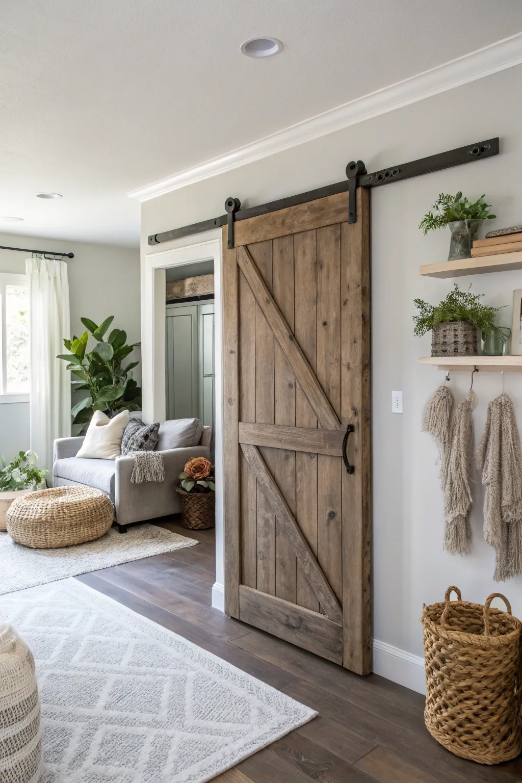 18+ Stylish Barn Door Closet Ideas