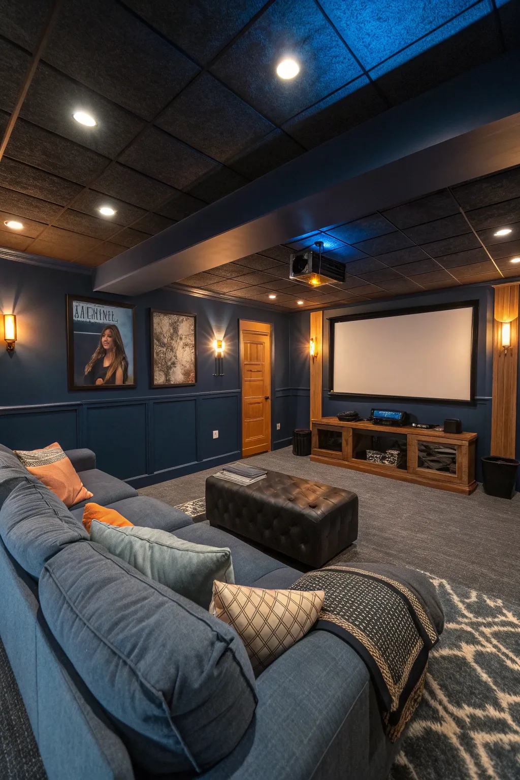 16+ Cool Basement Video Game Room Ideas