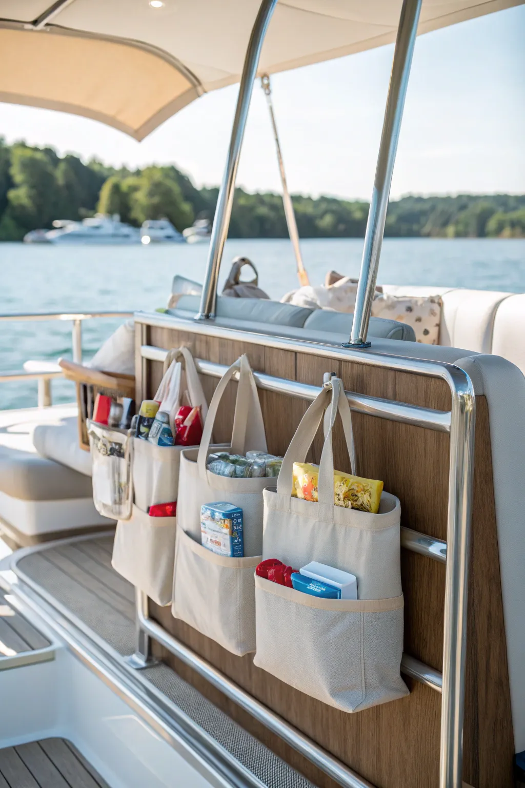 17+ Smart Pontoon Boat Storage Ideas