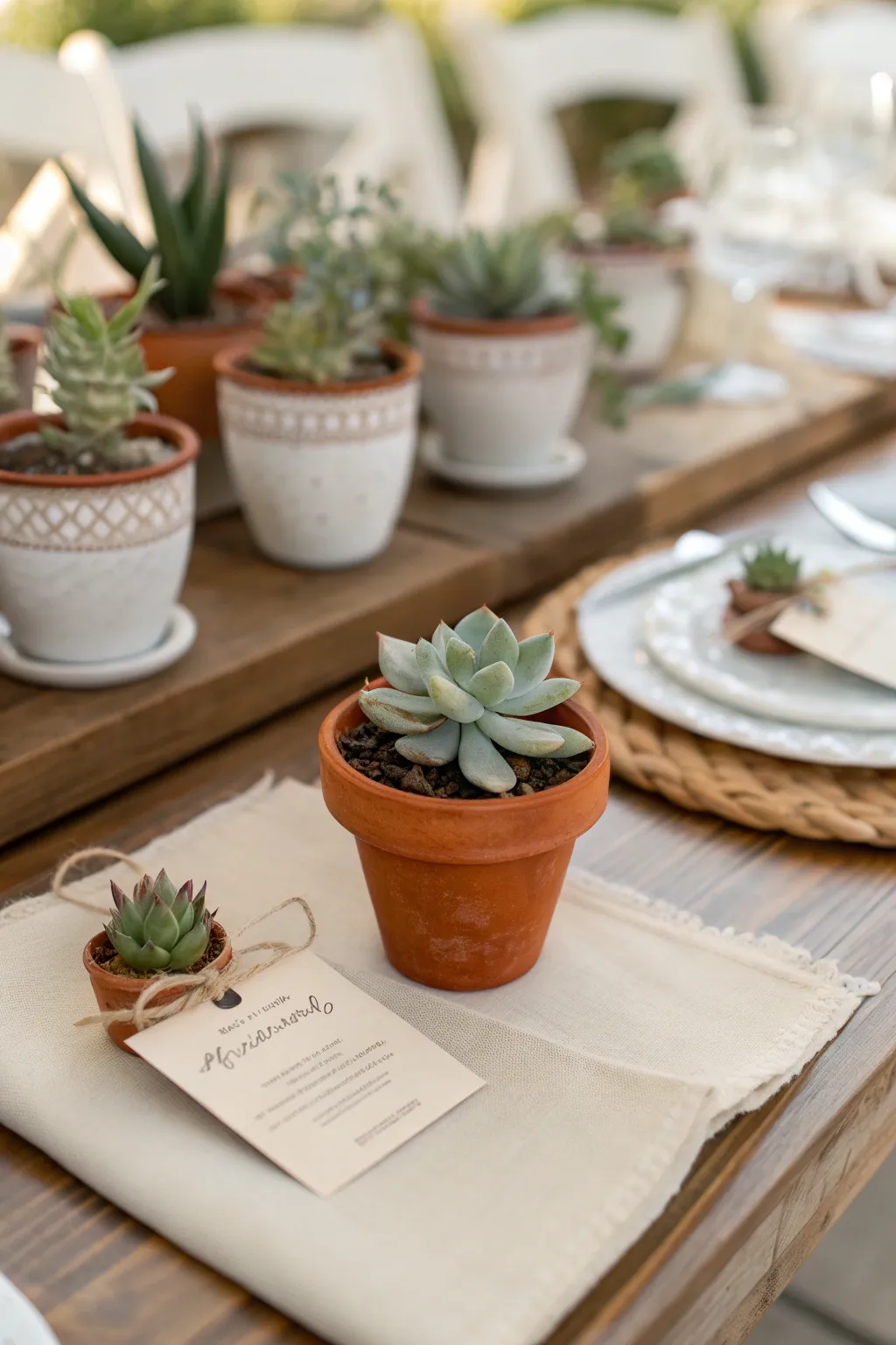 20+ Creative Wedding Place Card Table Ideas