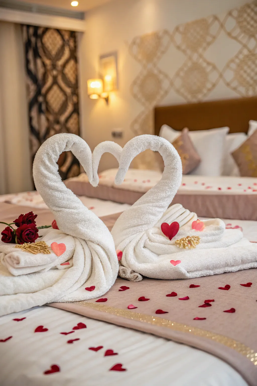 20+ Charming Valentine’s Day Hotel Room Ideas