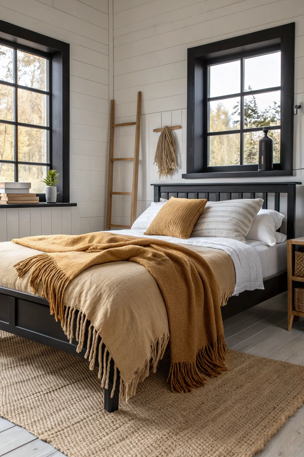 16+ Stylish Black and Tan Bedroom Ideas