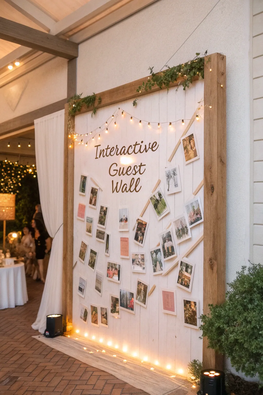 16+ Creative Ways to Display Pictures at a Party