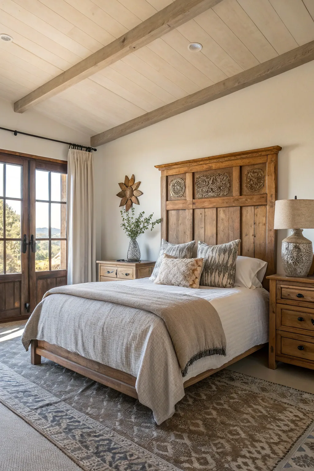 18+ Modern Rustic Ideas for a Cozy Master Bedroom