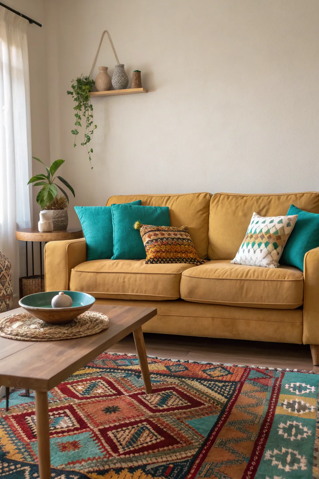 19+ Stylish Living Room Ideas with Camel Color Sofas