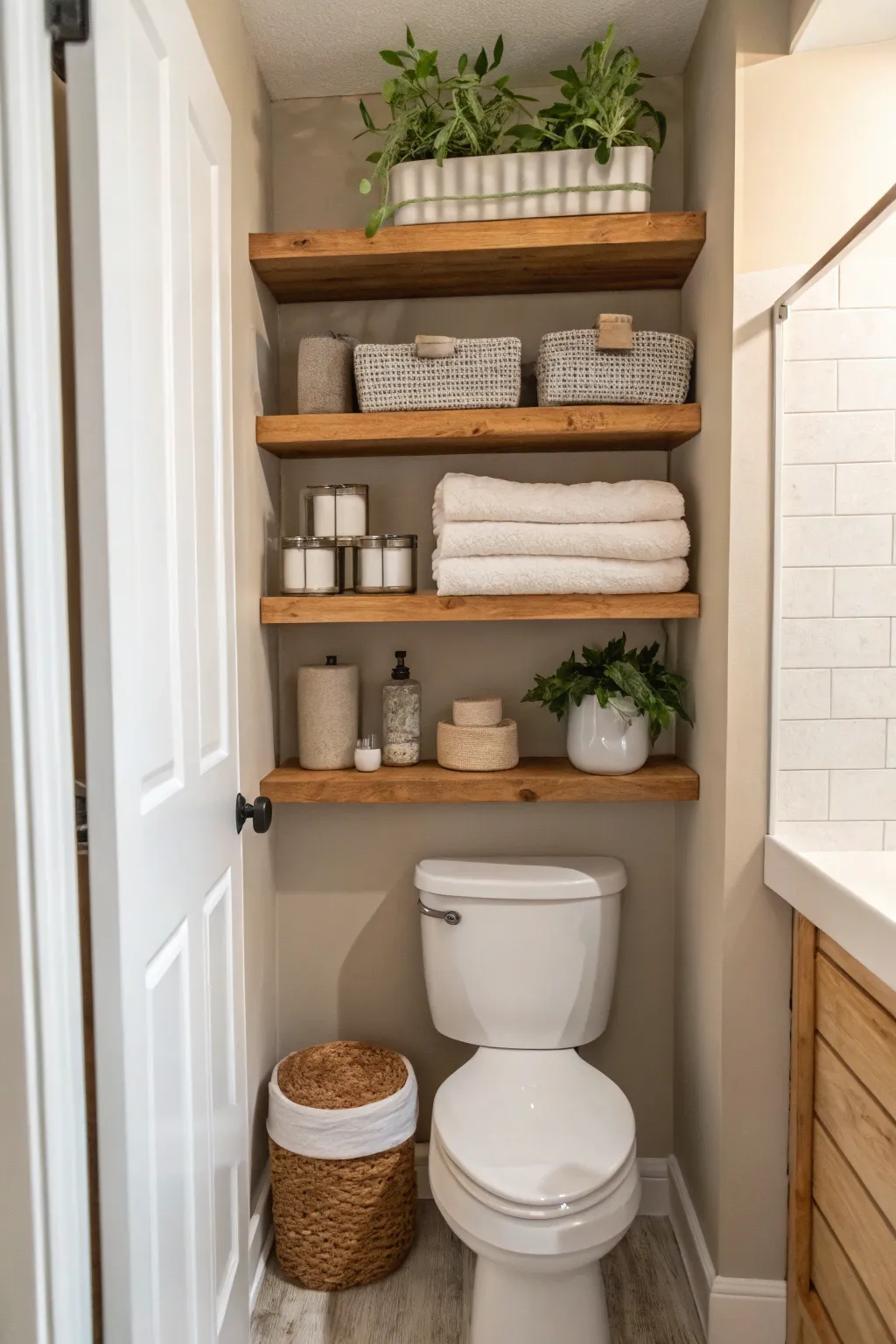 18+ Clever Small Basement Bathroom Ideas