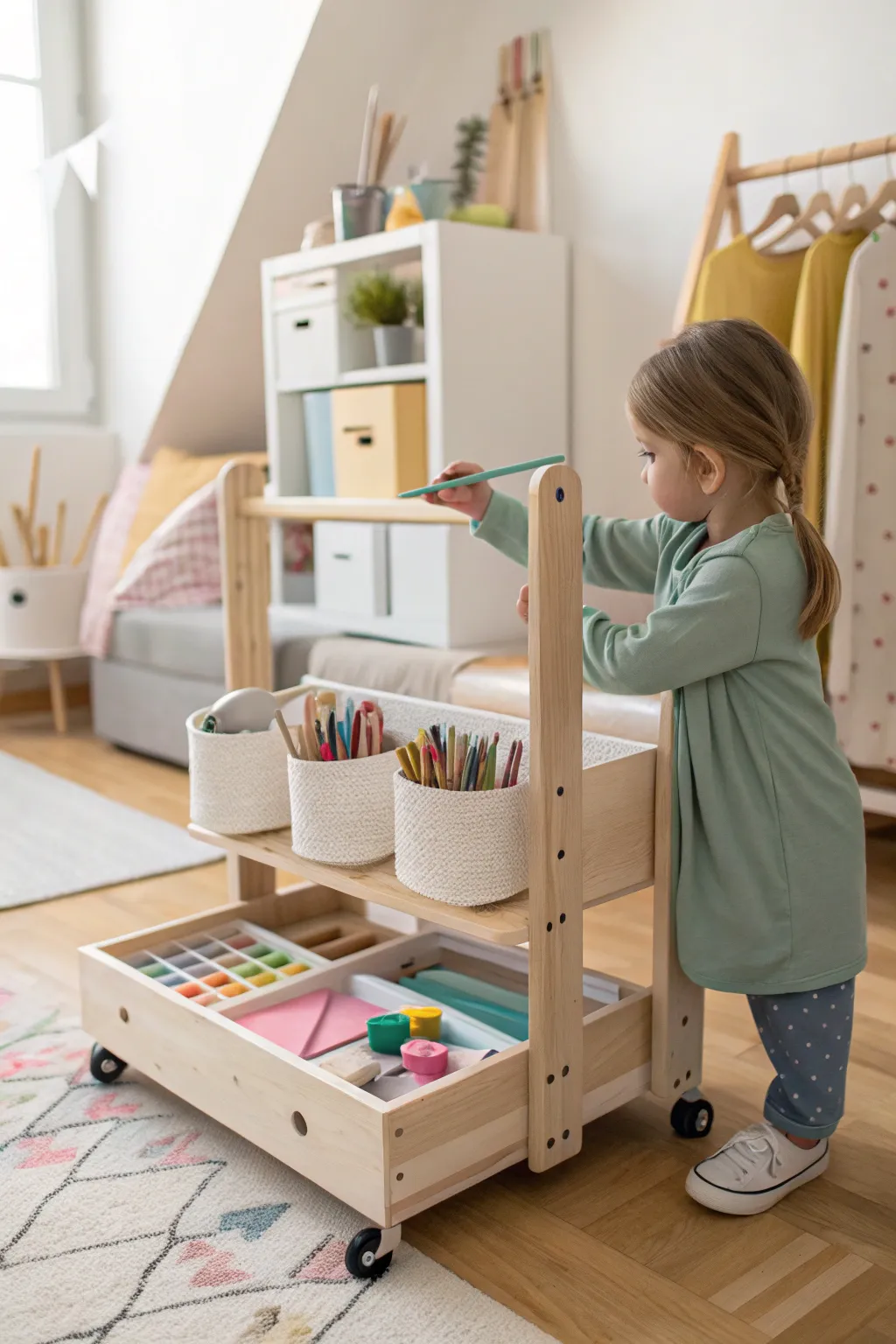 17+ Creative Kids Art Room Ideas to Inspire