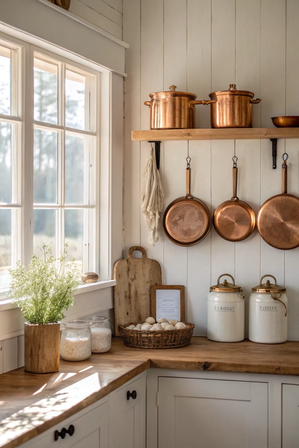 20+ Charming Farmhouse Kitchen Wall Decor Ideas
