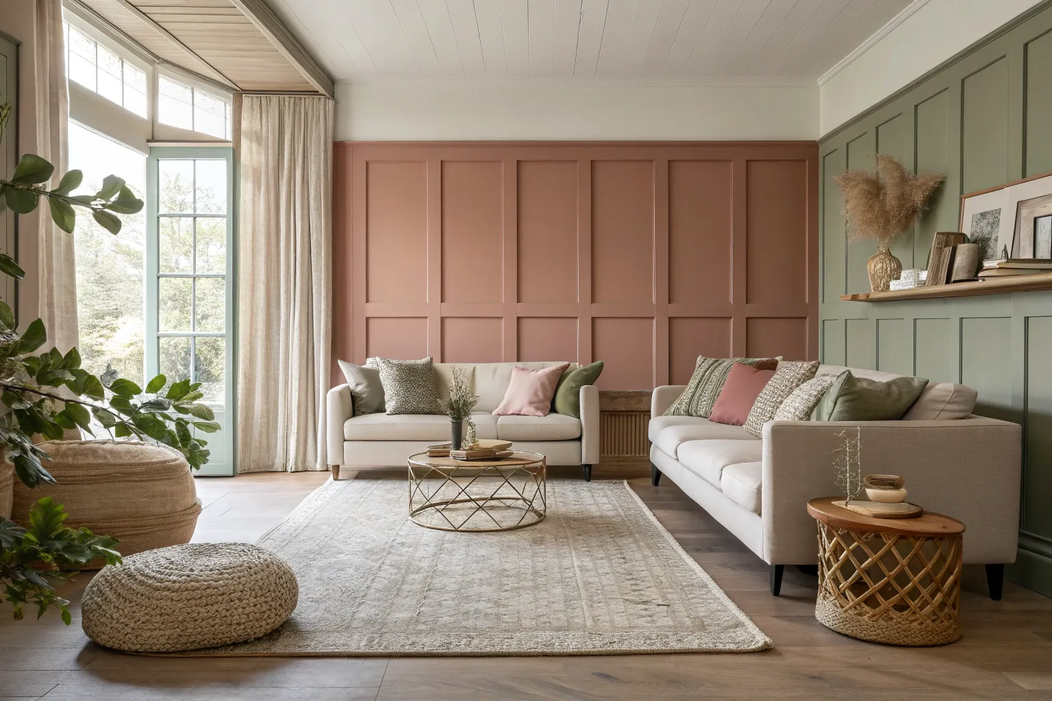 17+ Stylish Modern Living Room Panelling Ideas