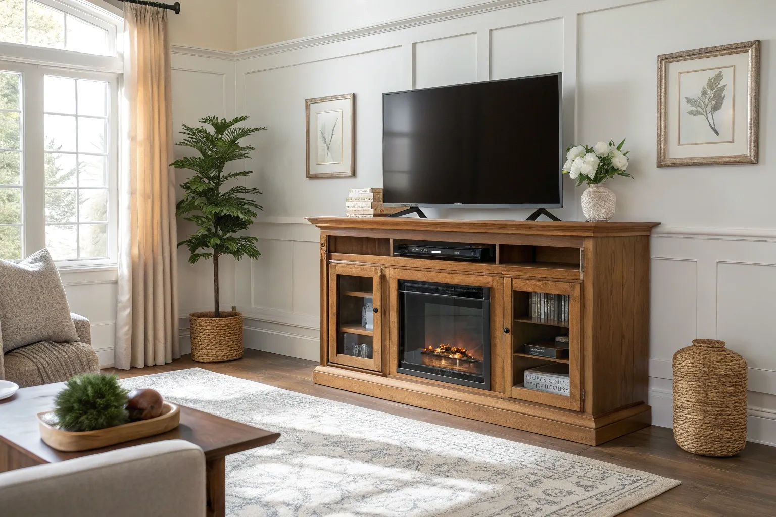 15+ Stylish Fireplace TV Stand Ideas for Your Home